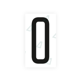 Nanofilm Ecoslick™ for US (Ohio) license plates - Symbol "0"