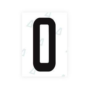 Adhesivo para matrículas de Peru - Símbolo "0"