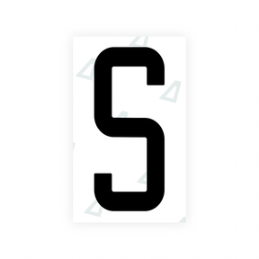Sticker Letter S - Alabama