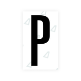 Sticker Letter P - Texas (2012 Version)