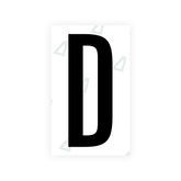 Sticker Letter D - Texas (2012 Version)