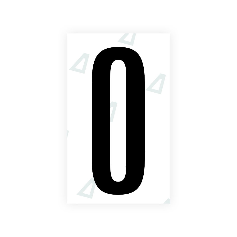 Sticker Number 0 - Texas (2012 Version)