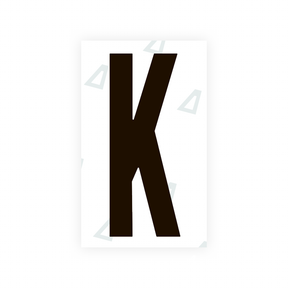 Sticker Letter K - Texas (2012 Version)