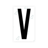 Sticker Letter V - Alabama