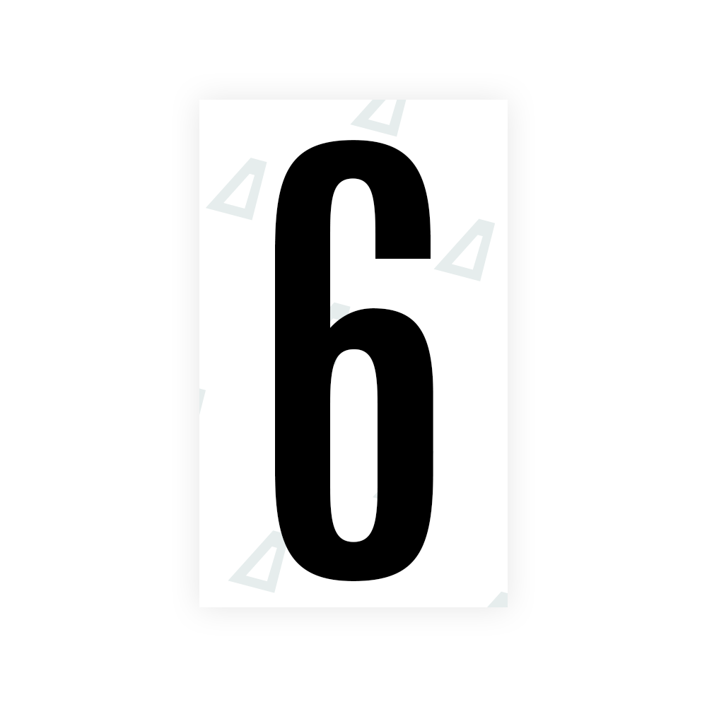 Sticker Number 6 - Texas (2012 Version)