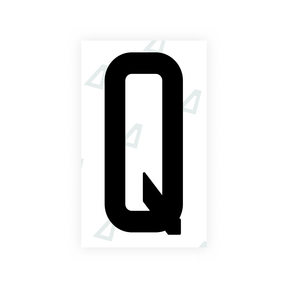 Sticker Letter Q - Alabama