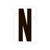 Sticker Letter N - Texas (2012 Version)