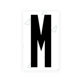 Sticker Letter M - Texas (2012 Version)