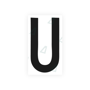 Nanofilm Ecoslick™ for italian license plates - Symbol "U"