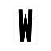 Sticker Letter W - Alabama