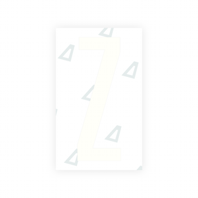 Sticker Letter Z - Texas (2012 Version)