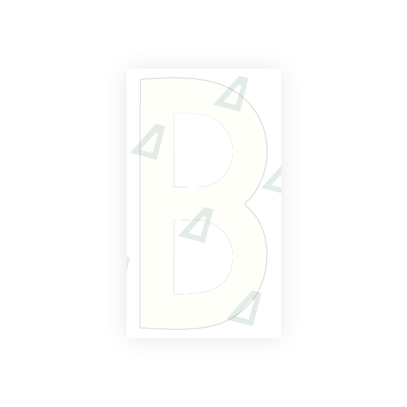 Nanofilm Ecoslick™ for italian license plates - Symbol "B"