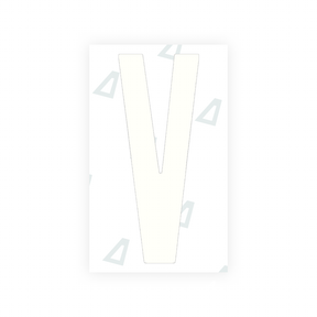 Sticker Letter V - Texas (2012 Version)