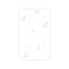 Sticker Letter S - Alabama