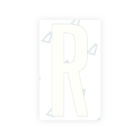 Sticker Letter R - Texas (2012 Version)
