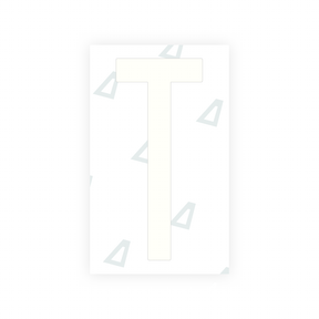 Sticker Letter T - Alabama