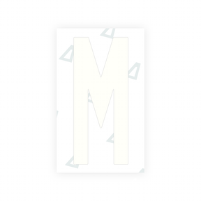 Sticker Letter M - Alabama