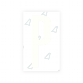 Sticker Letter P - Texas (2012 Version)