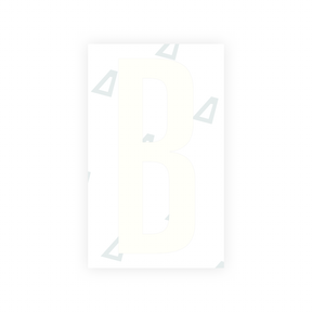 Sticker Letter B - Texas (2012 Version)