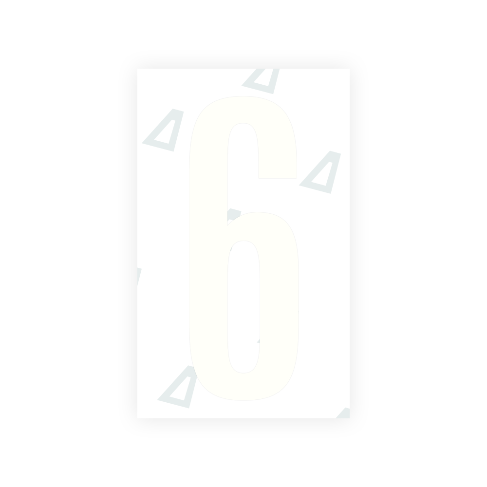 Sticker Number 6 - Texas (2012 Version)