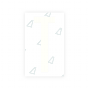 Sticker Letter T - Texas (2012 Version)