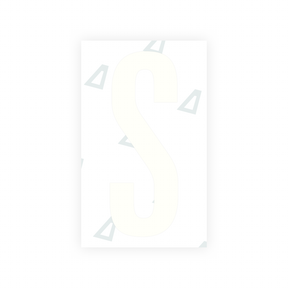 Sticker Letter S - Texas (2012 Version)