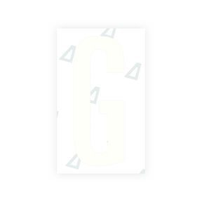 Sticker Letter G - Texas (2012 Version)