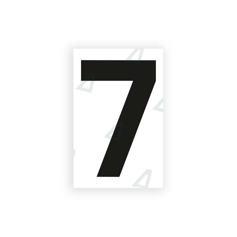 Nanofilm Ecoslick™ for UK license plates - Symbol "7"
