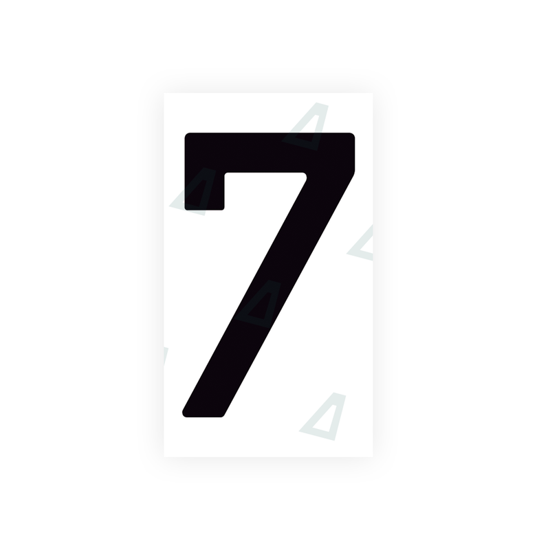 Nanofilm Ecoslick™ for spanish license plates - Symbol "7"