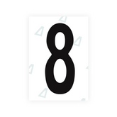 Adhesivo para matrículas de Peru - Símbolo "8"