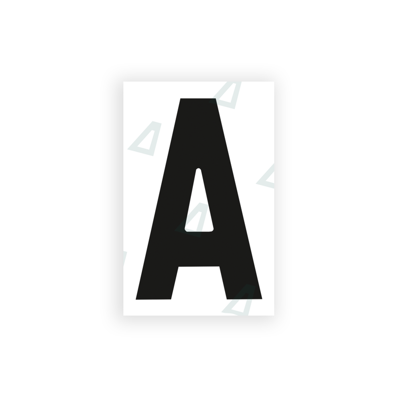 Nanofilm Ecoslick™ for UK license plates - Symbol "A"