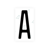 Nanofilm Ecoslick™ for US (Illinois) license plates - Symbol "A"