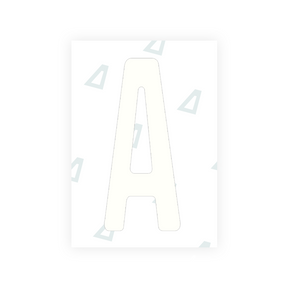 Adhesivo para matrículas de Peru - Símbolo "A"