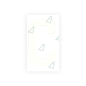 Nanofilm Ecoslick™ for paraguay license plates - Symbol "C" 