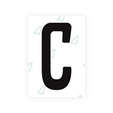 Adhesivo para matrículas de Peru - Símbolo "C"