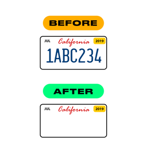 Sticker Letter R - California