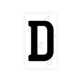 Nanofilm Ecoslick™ for bosnian license plates - Symbol "D"