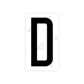 Nanofilm Ecoslick™ for US (New Jersey) license plates - Symbol "D" 