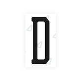 Nanofilm Ecoslick™ for US (Michigan) license plates - Symbol "D"