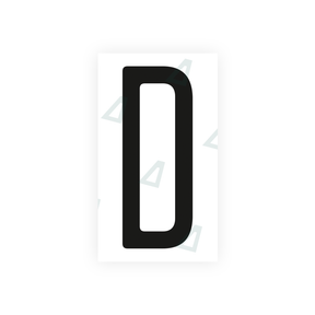 Nanofilm Ecoslick™ for US (Ohio) license plates - Symbol "D"