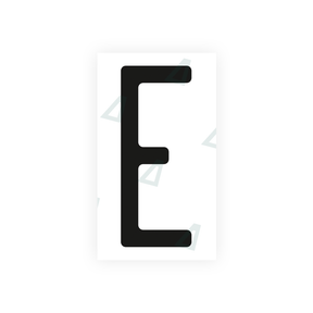 Nanofilm Ecoslick™ for US (Ohio) license plates - Symbol "E"