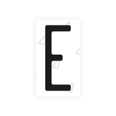 Nanofilm Ecoslick™ for US (Washington) license plates - Symbol "E"