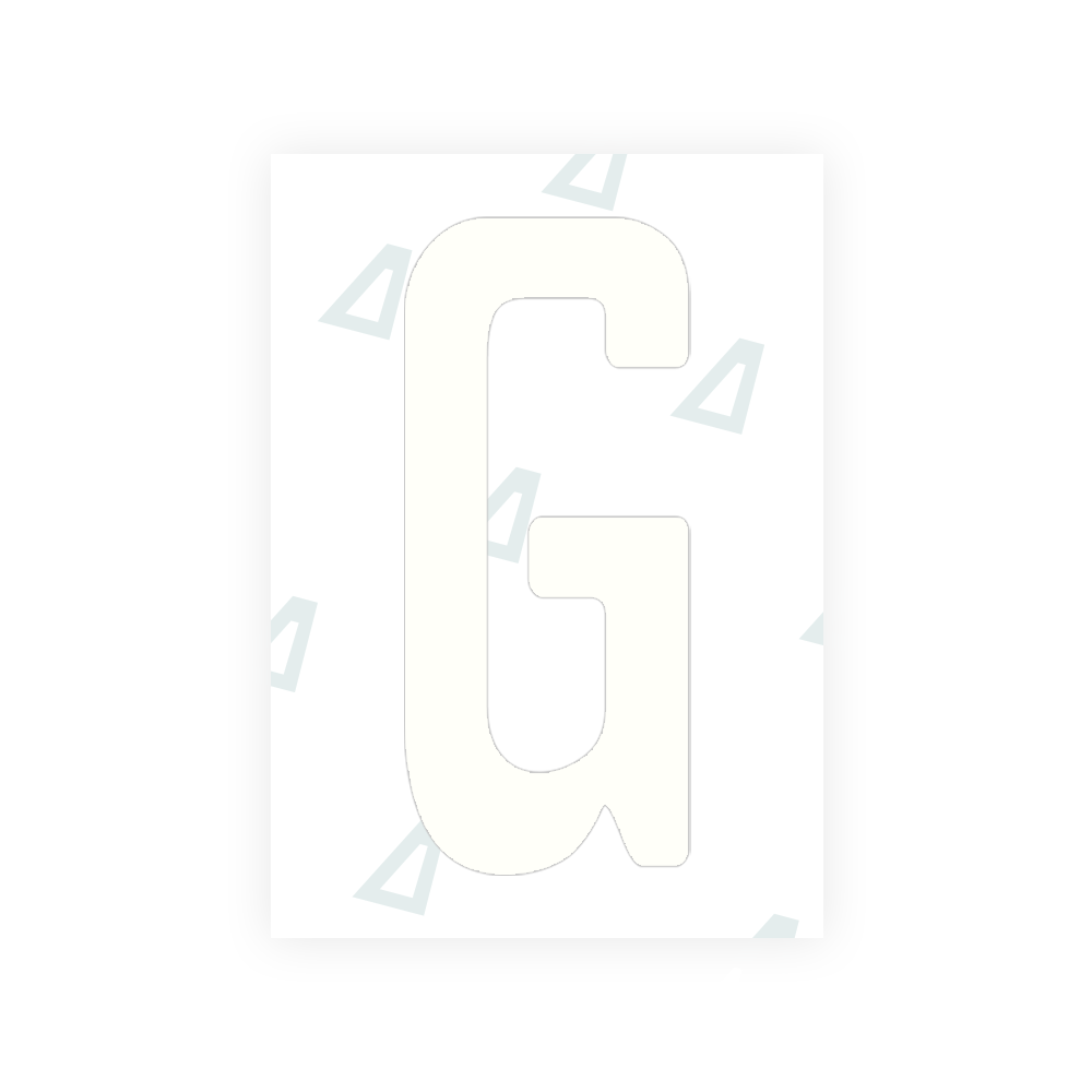 Adhesivo para matrículas de Peru - Símbolo "G"