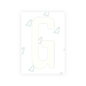Adhesivo para matrículas de Peru - Símbolo "G"