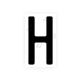 Autocollant pour plaques d'immatriculation Swiss - Symbole "H"