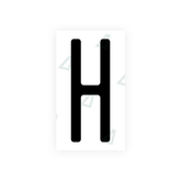 Nanofilm Ecoslick™ for US (Wisconsin) license plates - Symbol "H"