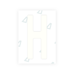Adhesivo para matrículas de Peru - Símbolo "H"