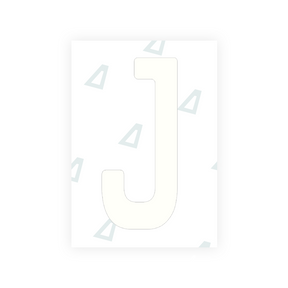 Adhesivo para matrículas de Peru - Símbolo "J"