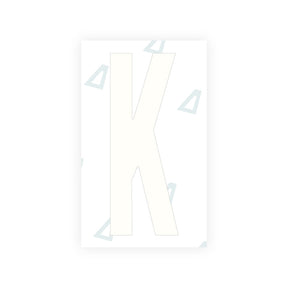 Letter K Sticker - Washington D.C (Current Version)