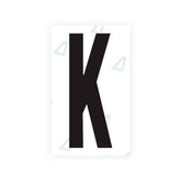 Letter K Sticker - Washington D.C (Current Version)